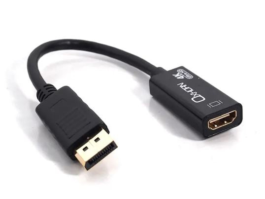 Oxhorn 4K DisplayPort to HDMI Adapter - DP Male to HDMI Female Converter Just You PC