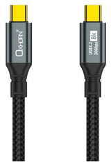 Oxhorn USB-C to USB-C 2m Cable: 8K Video, 20Gbps Data, 100W Power (CB-CC-322) 
