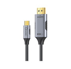 Oxhorn USB C to HDMI 4K Cable 1m - Connect Laptop to TV, Thunderbolt 3/4 