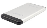 Oxhorn USB 3.0 2.5 SATA HDD/SSD Enclosure - Fast & Portable Silver 