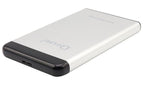 Oxhorn USB 3.0 2.5 SATA HDD/SSD Enclosure - Fast & Portable Silver Just You PC