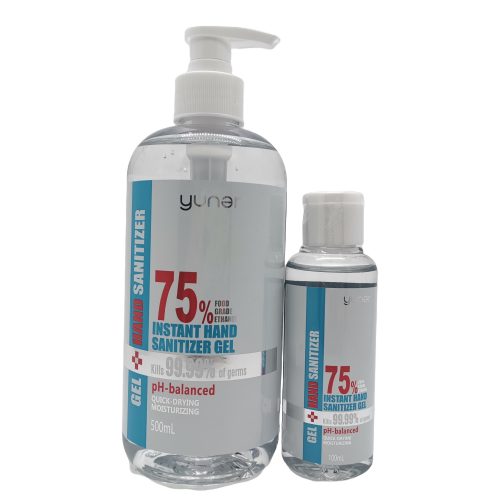 Yuner 75% Alcohol Hand Sanitizer - 500ml Large Bottle Other