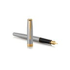 Parker Sonnet Red Fountain Pen - Elegant Writing Experience 