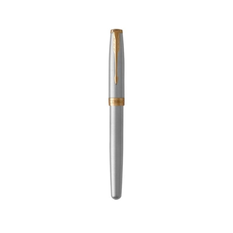 Parker Sonnet Red Fountain Pen - Elegant Writing Experience 