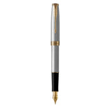 Parker Sonnet SS GT Fountain Pen - Stainless Steel & Gold Trim 