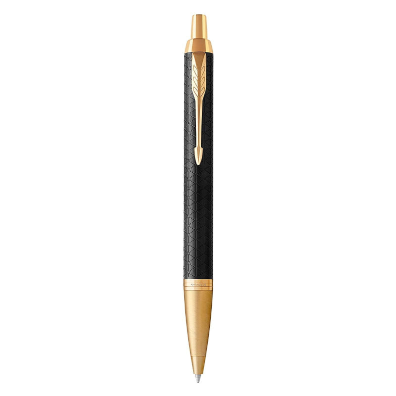Parker IM Premium Black & Gold Ballpoint Pen 