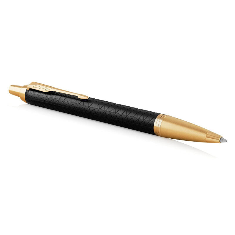 Parker IM Premium Black & Gold Ballpoint Pen 