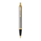 Parker IM Brushed Metal Blue Ballpoint Pen 