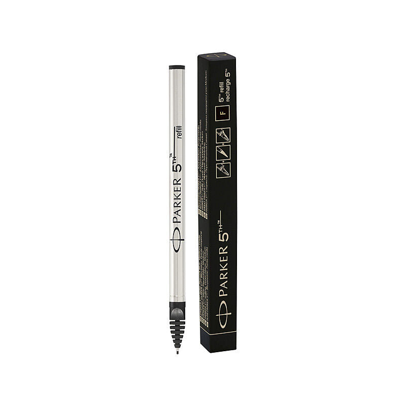 Parker 5th Black Ink Refills - Box of 12 Genuine Parker 