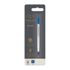 Genuine Parker Rollerball Refill - Fine Blue Ink 