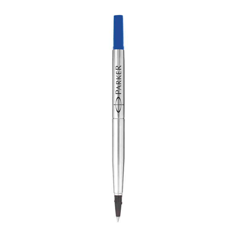 Genuine Parker Rollerball Refill - Fine Blue Ink 
