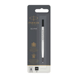 Parker Rollerball Refill - Medium Black Ink 
