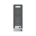 Parker QuinkFlow Blue/Black Ballpoint Pen Refills - 5-Pack Box 