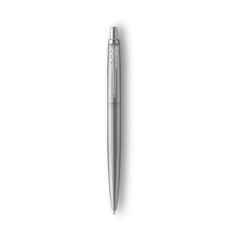 Parker Jotter XL Ballpoint Pen - Stainless Steel with Chrome Trim 
