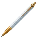 Parker IM Premium Pearl & Gold Ballpoint Pen 