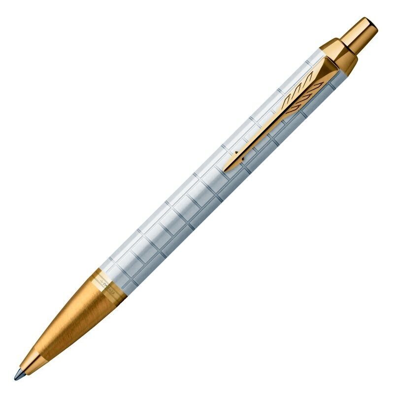 Parker IM Premium Pearl & Gold Ballpoint Pen 