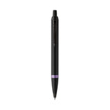Parker IM Vibrant Ring Purple Ballpoint Pen 