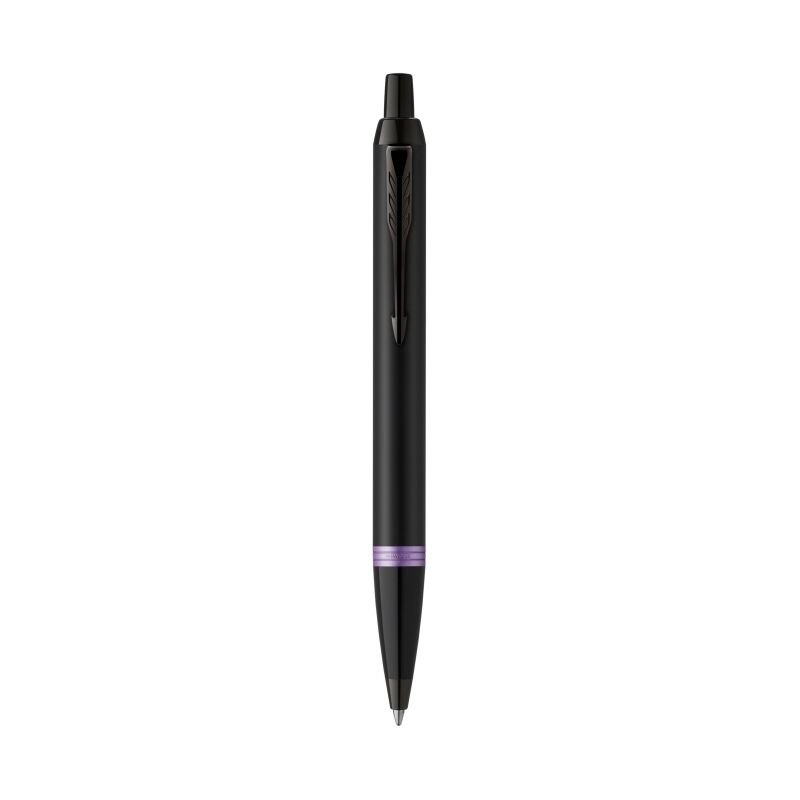 Parker IM Vibrant Ring Purple Ballpoint Pen 