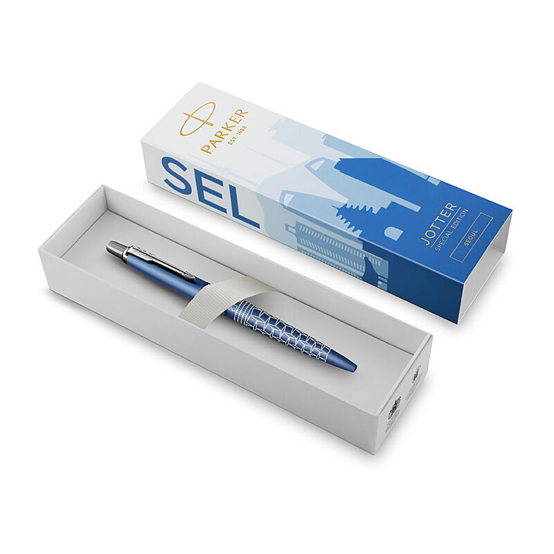 Parker Jotter Icon Seoul Blue Ballpoint Pen 