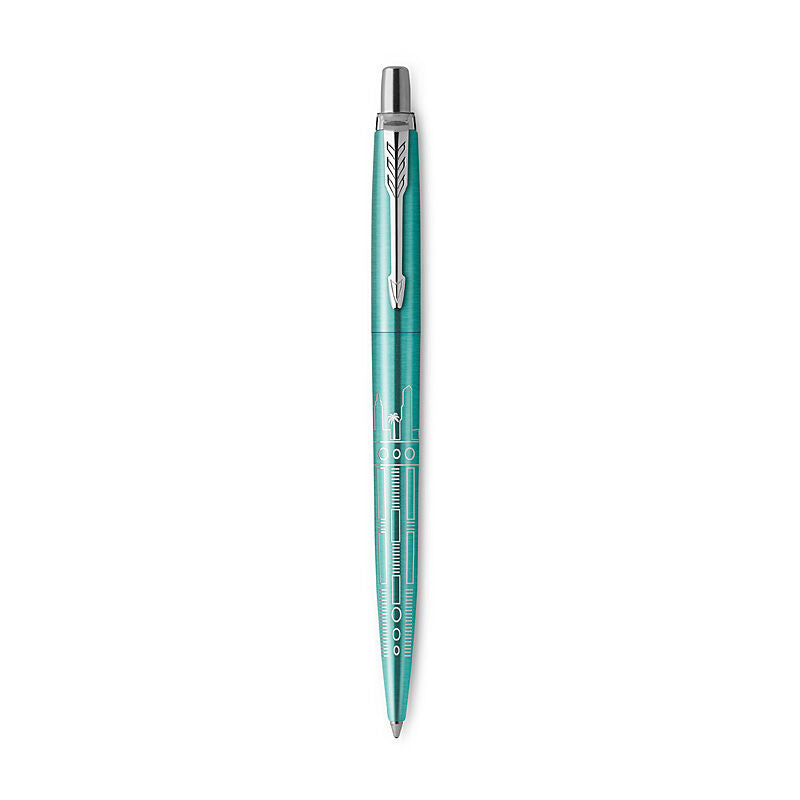 Parker Jotter Icon Miami Turquoise Ballpoint Pen 