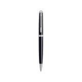 Parker Waterman Hemisphere Black Ballpoint Pen - Platinum Trim