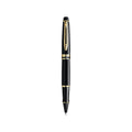 Waterman Expert Black Gold Trim Rollerball Pen 