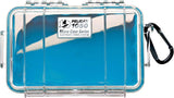 Pelican Pelican 1050 Micro Case Clear / Blue (PE1050CWBL)