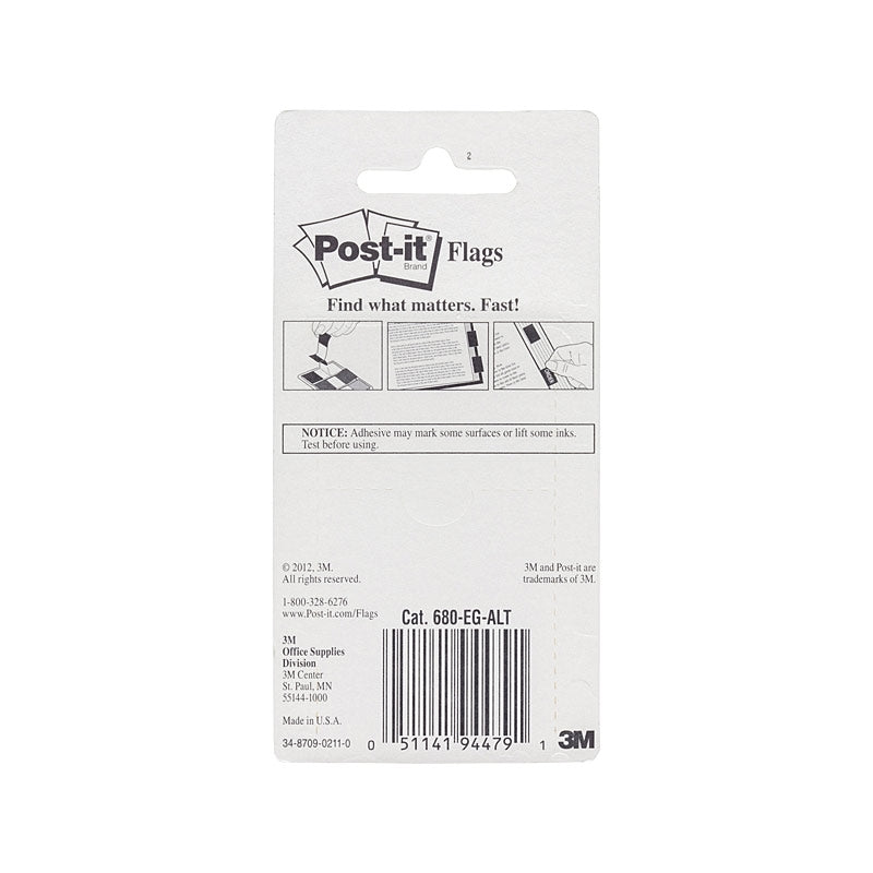 P-I EG-ALT Utility Marking Flags - 18 Pack for Dig Safe 