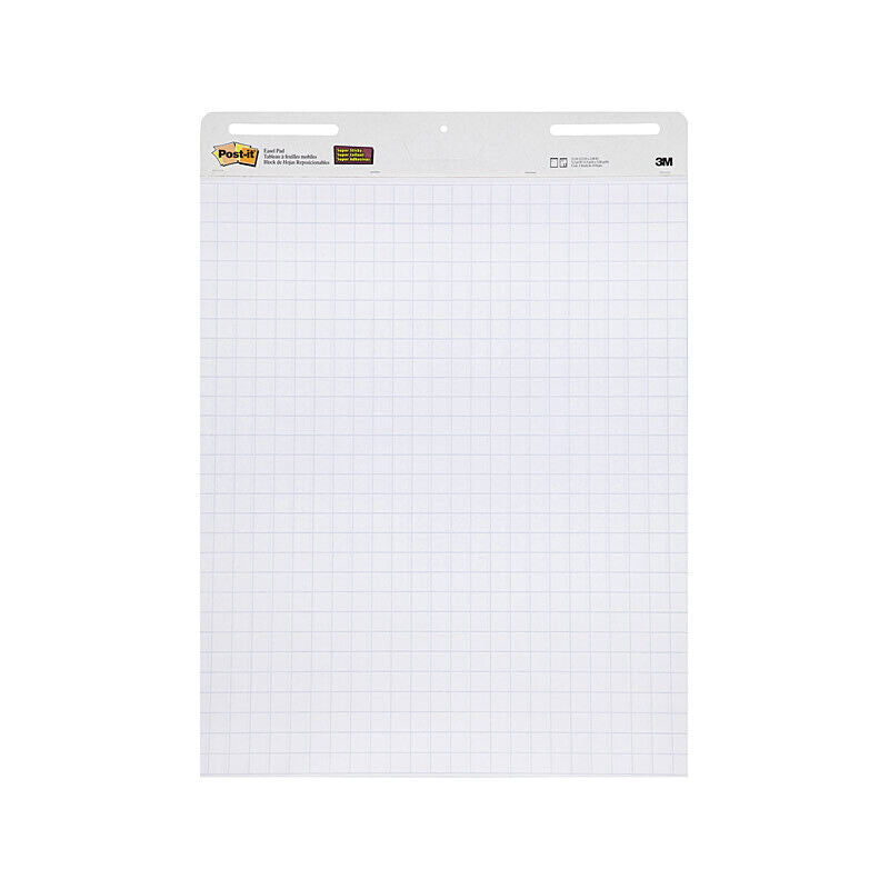 Post-it Blue Self-Stick Easel Pads 635mm - 2 Pack 