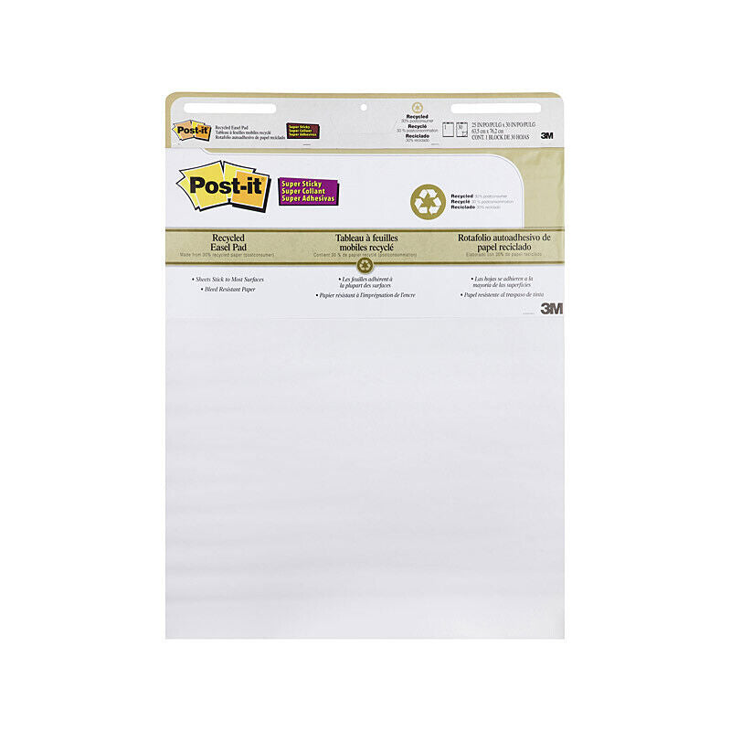 P-I Large Easel Pad 635x762mm - 2 Pack Flip Chart Paper 