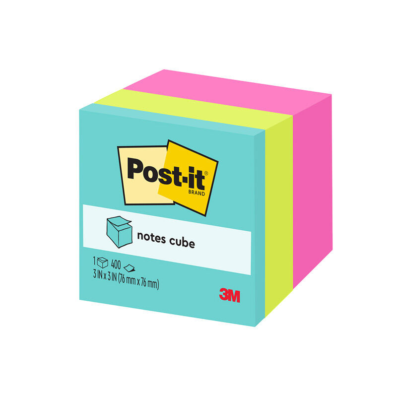 Post-It MemCube 2027 Sticky Note Dispenser 