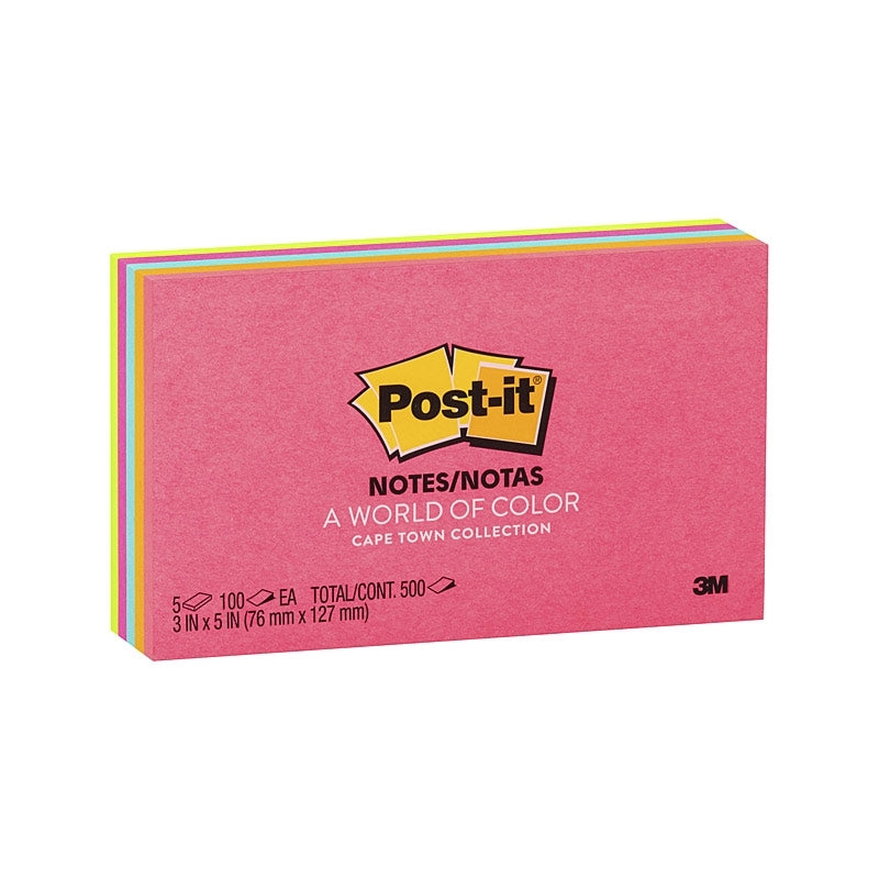 5-Pack Post-it Notes | Canary Yellow Sticky Notes 73x123mm 