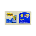 Post-it Pop-up Sticky Notes, Yellow, 73x73mm, 6 Pack 