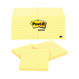 Post-It Yellow Sticky Notes 3x3 Inch - 12 Pack (76x76mm)