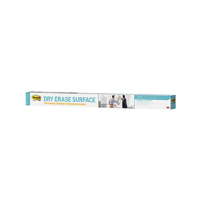 Post-it Dry Erase Whiteboard Surface - 6x4 ft 