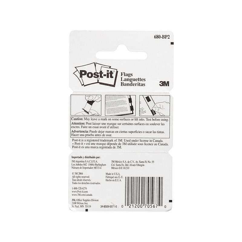 Pink Post-it Flags 680-BP2 | 6-Box Pack 
