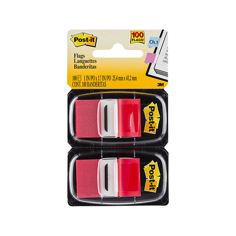 Red Pipe Marking Flags | Utility & Cable Identification (2-Pack) 