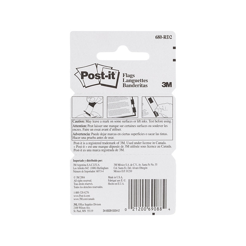 Red Pipe Marking Flags | Utility & Cable Identification (2-Pack) 