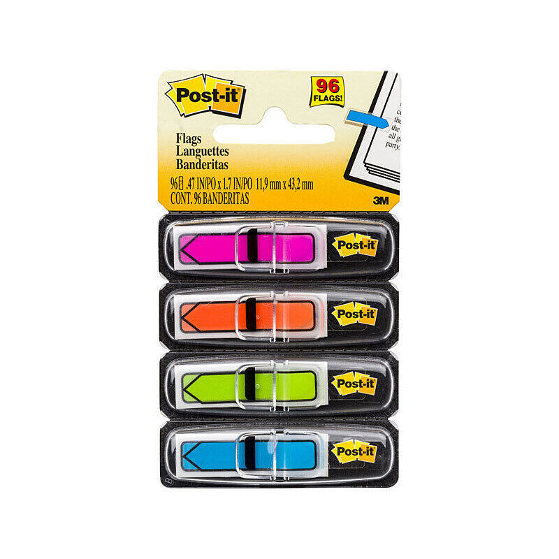 Arrow Page Flags - Sticky Bulk Pack (24 Pads) 