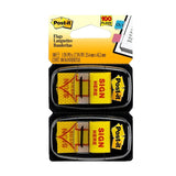 Post-It  680-SH2 Marking Flags - Durable Utility Markers (12 Flags Total)