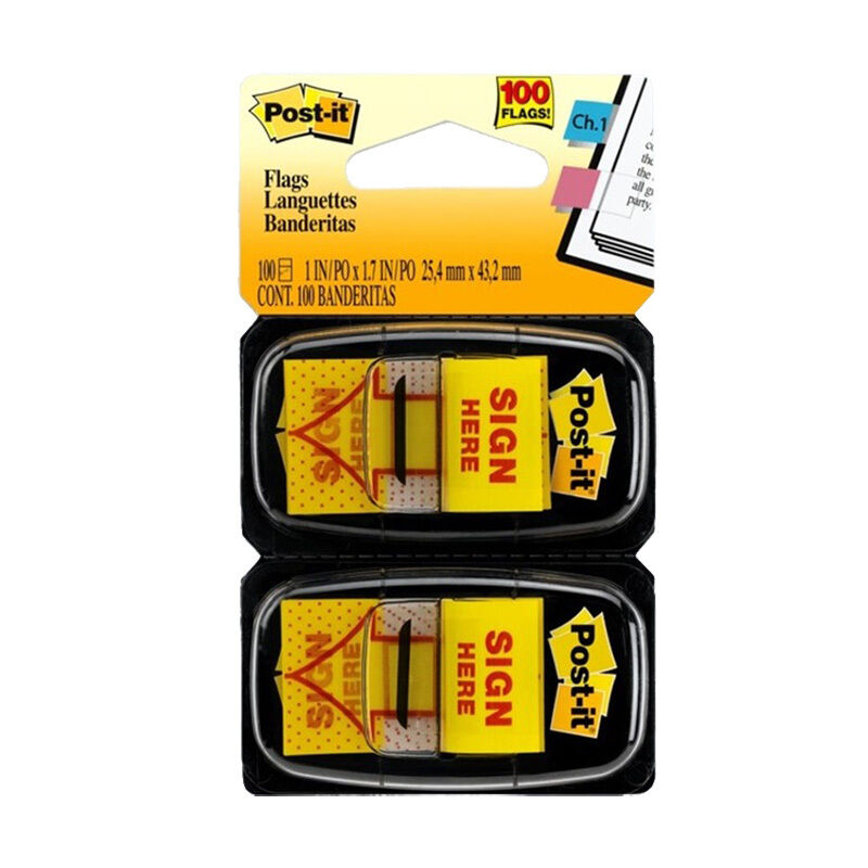 P-I 680-SH2 Marking Flags - Durable Utility Markers (12 Flags Total) 
