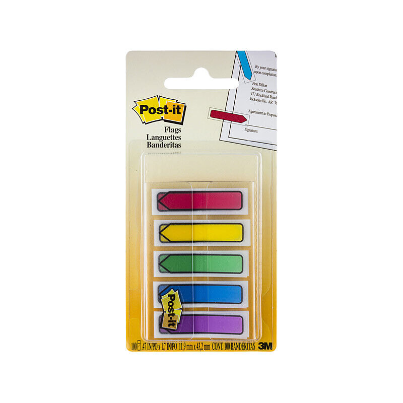 P-I 12x44 Marking Flags - 5 Per Pack (6 Packs Total) 