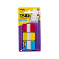 Post-it Tabs | Red, Yellow, Blue Indexing Tabs (66 Tabs, 6-Pack) 