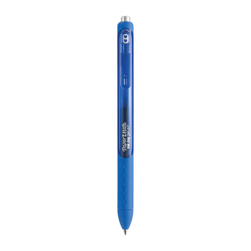 Paper Mate Inkjoy RT Gel Pens - Blue Ink - Box of 12 