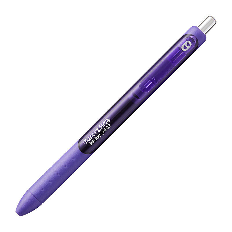 Paper Mate InkJoy RT Purple Gel Pens - Smooth & Retractable 12-Pack 