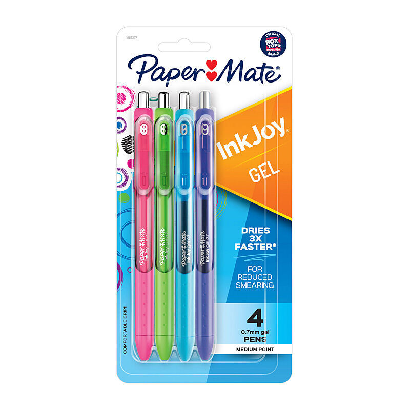 Paper Mate InkJoy Gel Pens 0.7mm Fashion Colors 6 x 4-Pack 