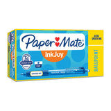 Paper Mate InkJoy 300RT Blue Ballpoint Pens - 12 Pack 
