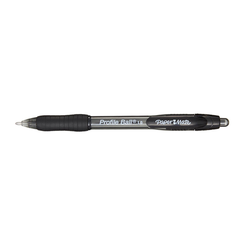 Profi RT 1.0mm Black Ballpoint Pens - 2-Pack 