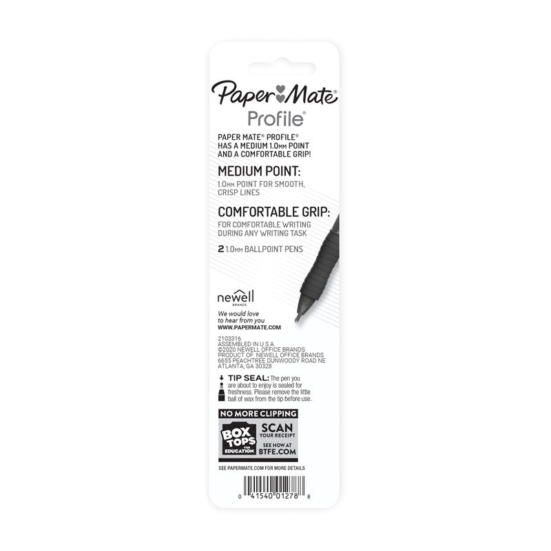 Pelikan Profi Blue Ballpoint Pens 1.0mm - 2 Pack 