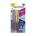 Flair Metal Barrel Felt Tip Pens - 4 Pack 